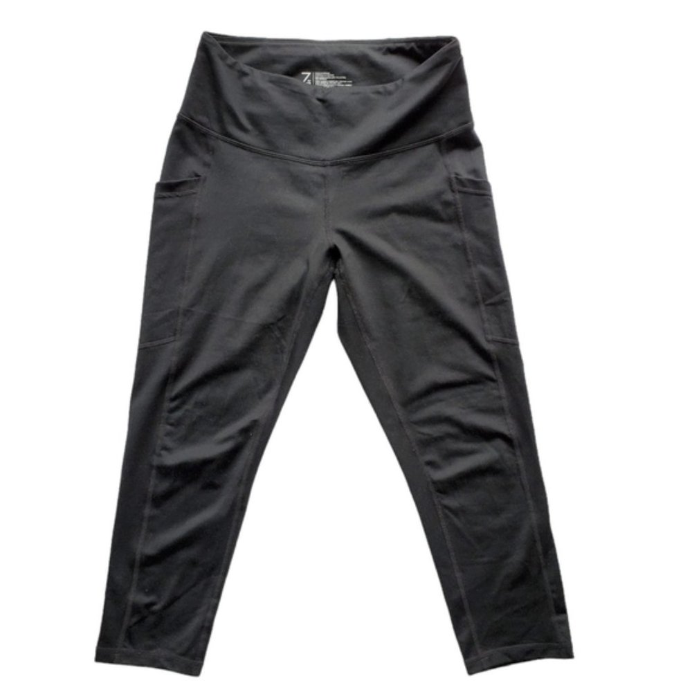 Z By Zella Black Crop Leggings Size M